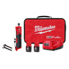 Milwaukee 2486-22  -  M12 FUEL™ 1/4" Straight Die Grinder 2 BATTERY KIT
