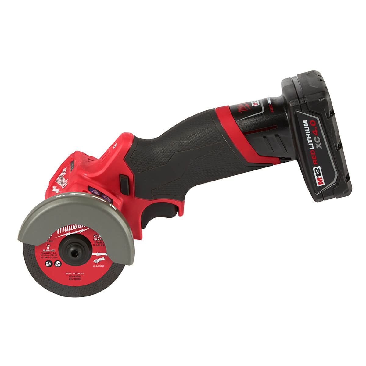 Milwaukee 2522-21XC - M12 FUEL™ 3 in. Compact Cut Off Tool Kit - Wise Line Tools
