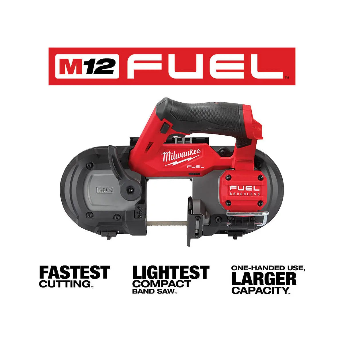 Milwaukee 2529-20 - M12 FUEL™ Compact Band Saw - Wise Line Tools