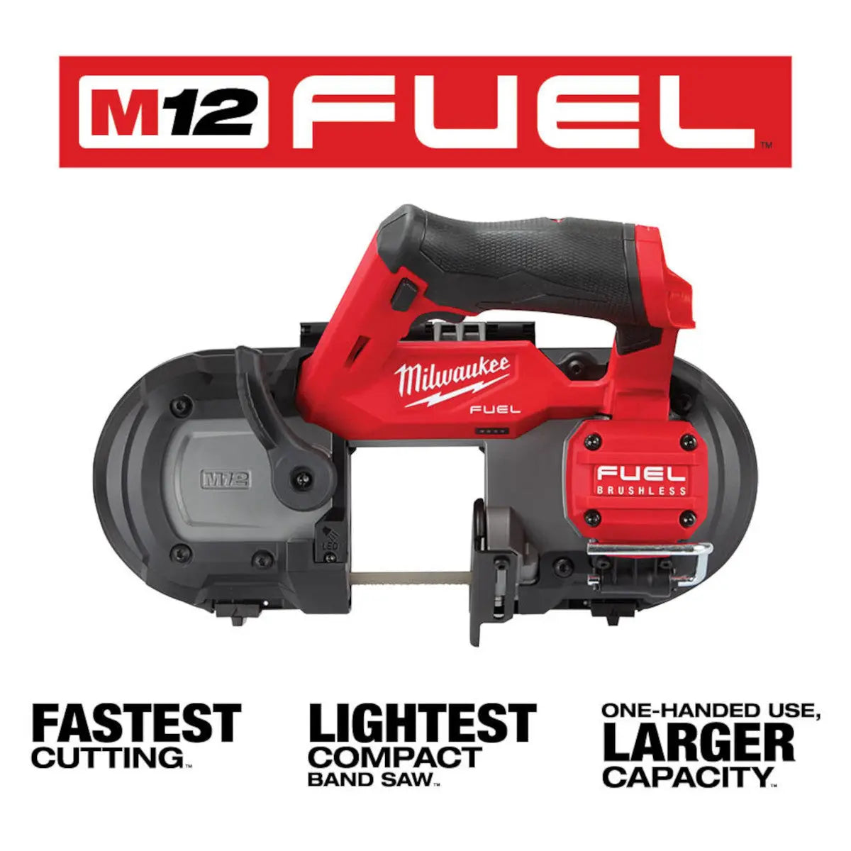 Milwaukee 2529-20 - M12 FUEL™ Compact Band Saw - Wise Line Tools