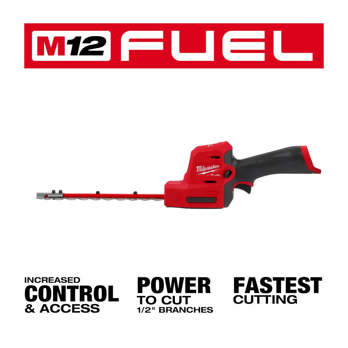 Milwaukee 2533-20 - M12 FUEL™ 8" Hedge Trimmer - Wise Line Tools