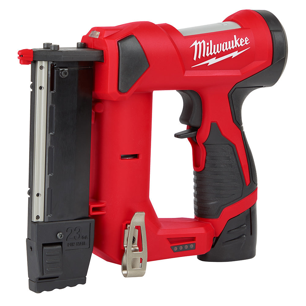 Milwaukee 2540-21 - M12™ 23 Gauge Pin Nailer Kit - Wise Line Tools