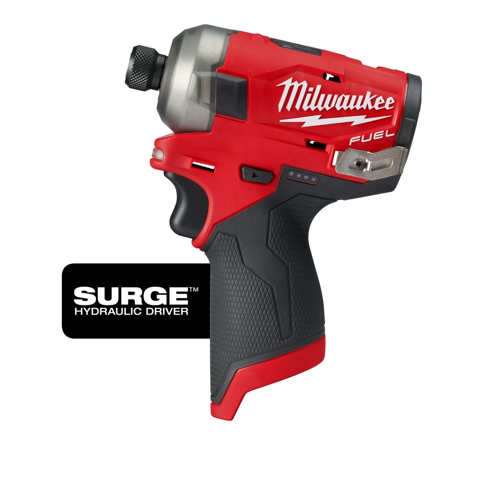 Milwaukee 2551-20 - M12 FUEL™ SURGE™ 1/4 in. Hex Hydraulic Driver - Wise Line Tools