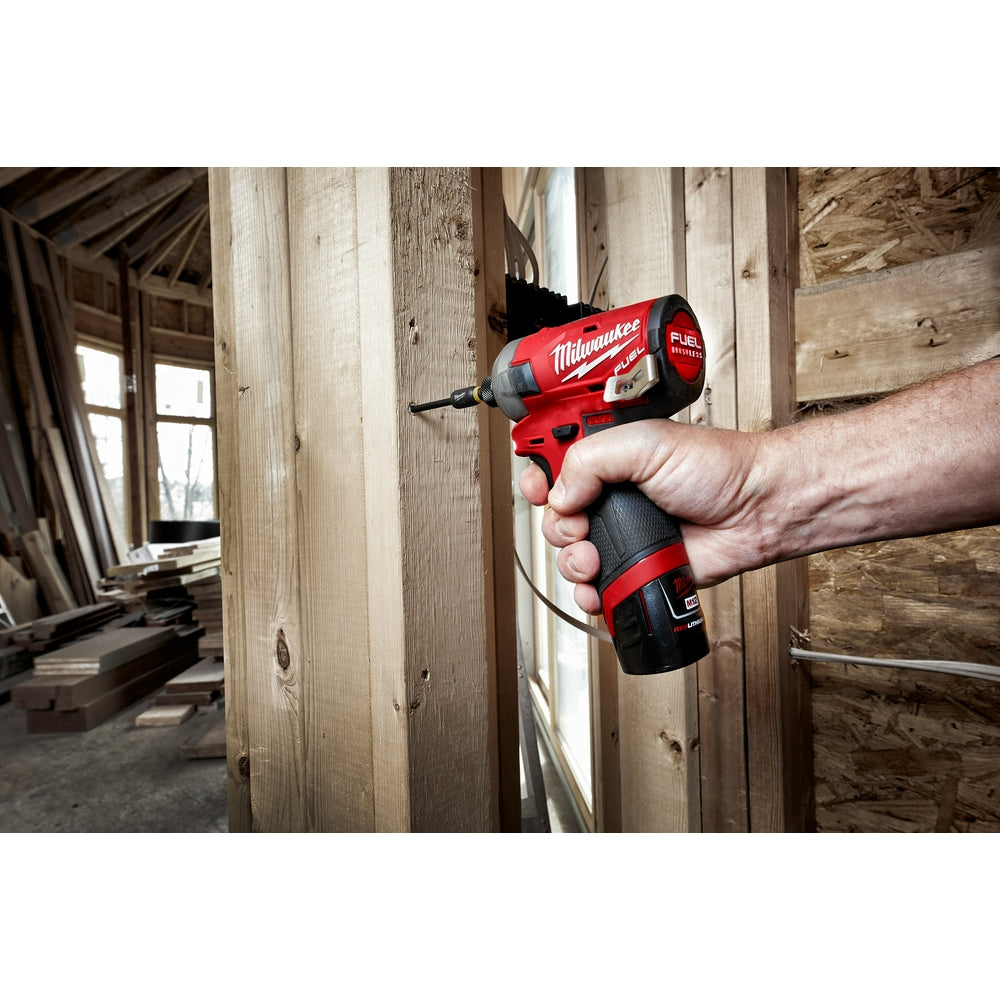 Milwaukee 2551-20 - M12 FUEL™ SURGE™ 1/4 in. Hex Hydraulic Driver - Wise Line Tools