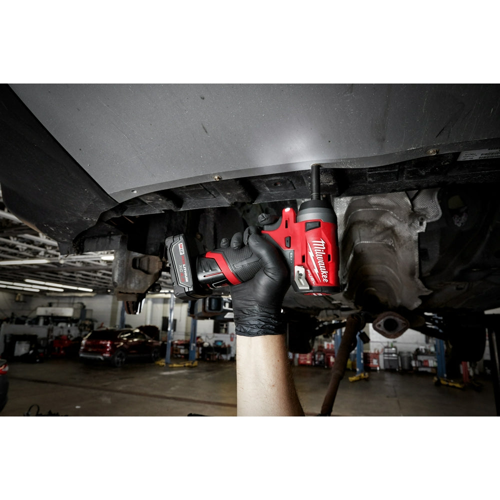 Milwaukee 2552-20 - M12 FUEL™ Stubby 1/4 in. Impact Wrench - Wise Line Tools