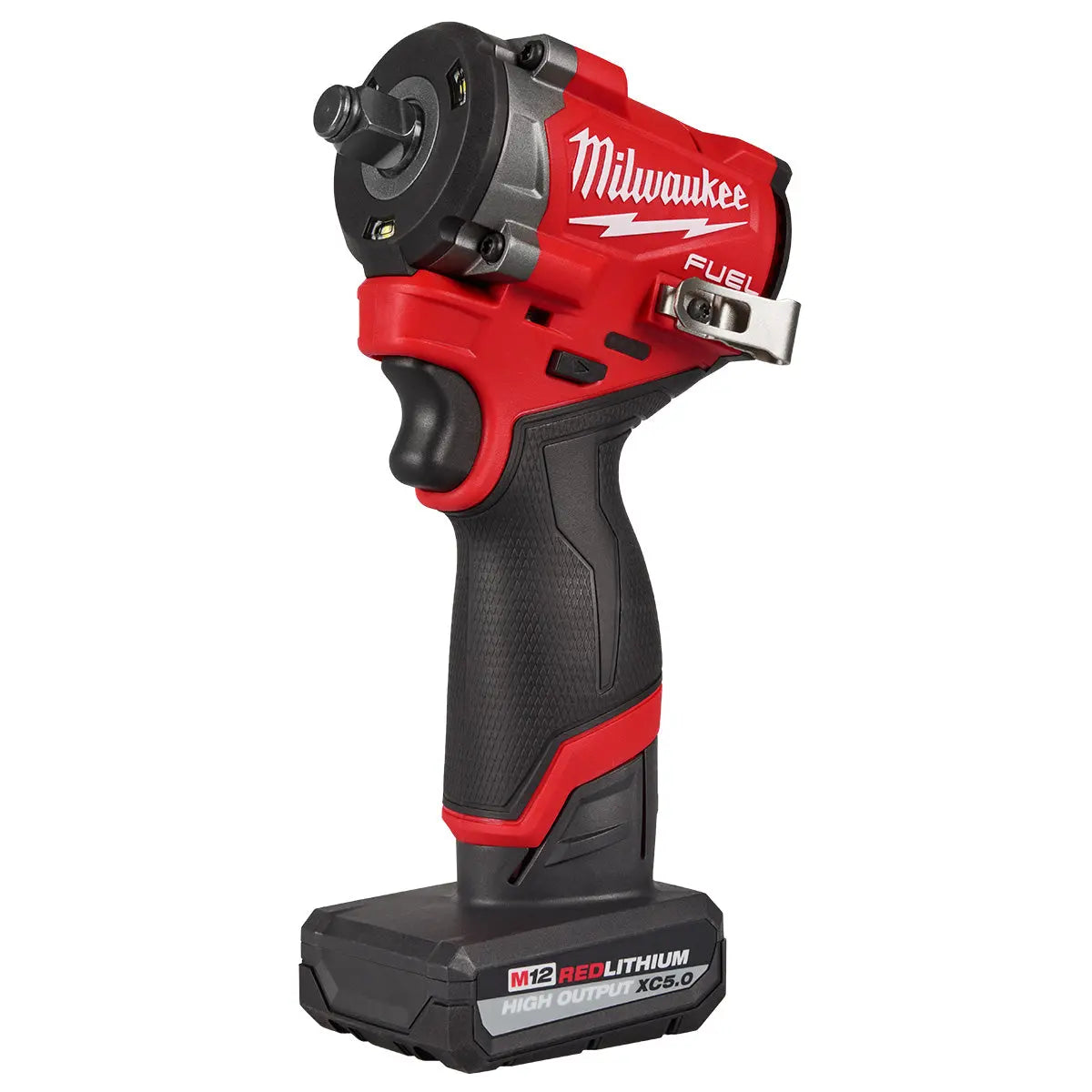 Milwaukee 2563-22 - M12 FUEL™ Stubby 1/2" Impact Wrench Kit - Wise Line Tools
