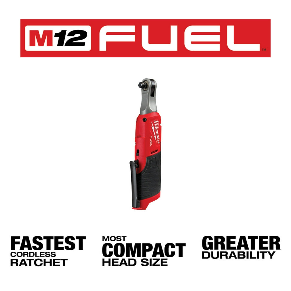 Milwaukee 2567-20 - M12 FUEL™ 3/8" High Speed Ratchet - Wise Line Tools