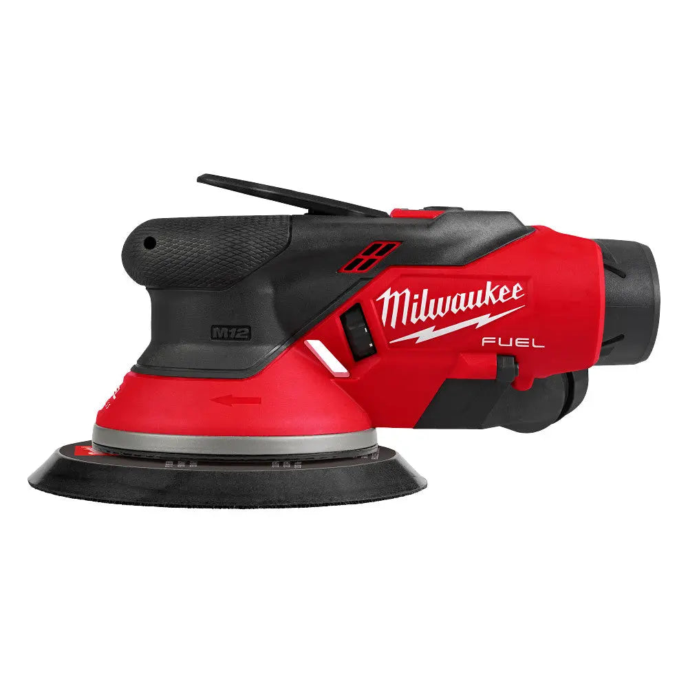 Milwaukee 2584-22CX - M12 FUEL™ 6" Random Orbital Sander Kit (3/32") - Wise Line Tools