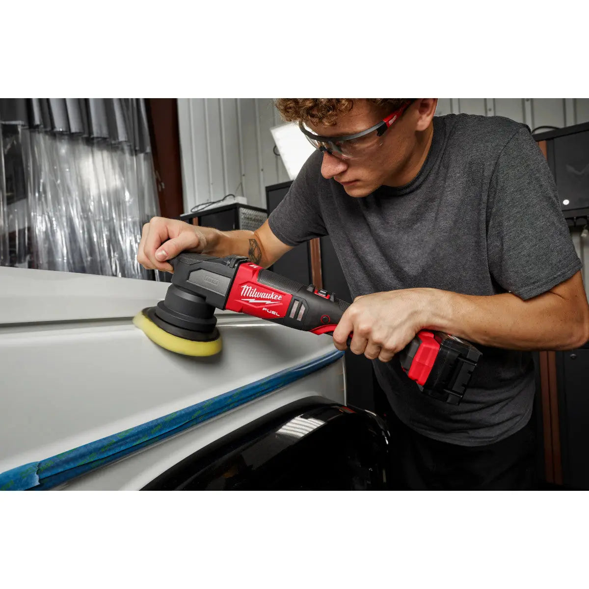 Milwaukee 2684-20 - M18 FUEL™ 15mm Random Orbital Polisher - Wise Line Tools