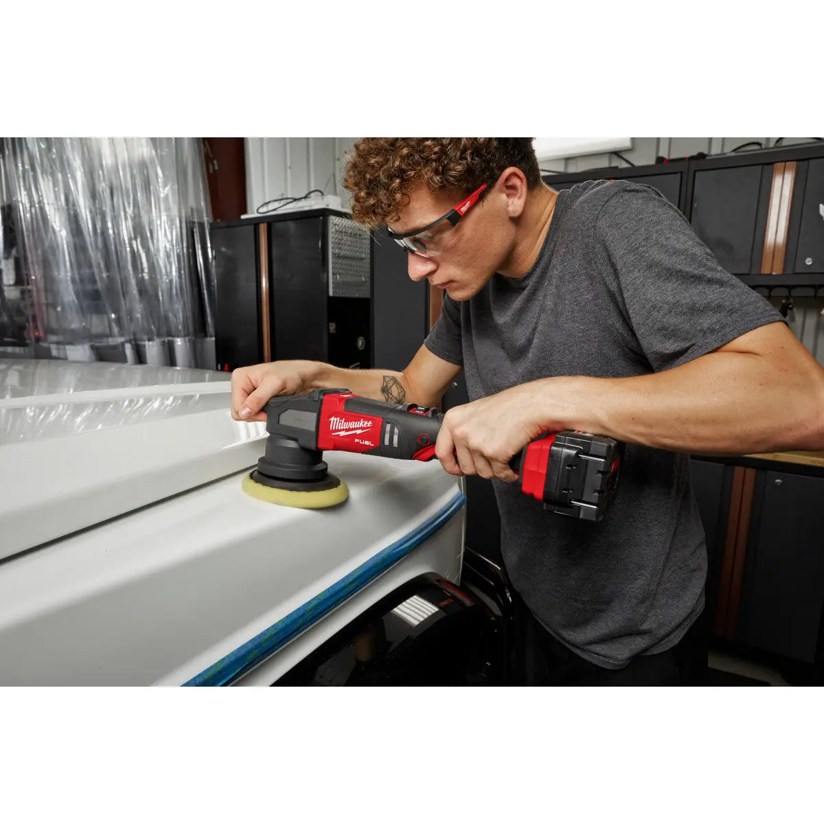 Milwaukee 2684-20 - M18 FUEL™ 15mm Random Orbital Polisher - Wise Line Tools
