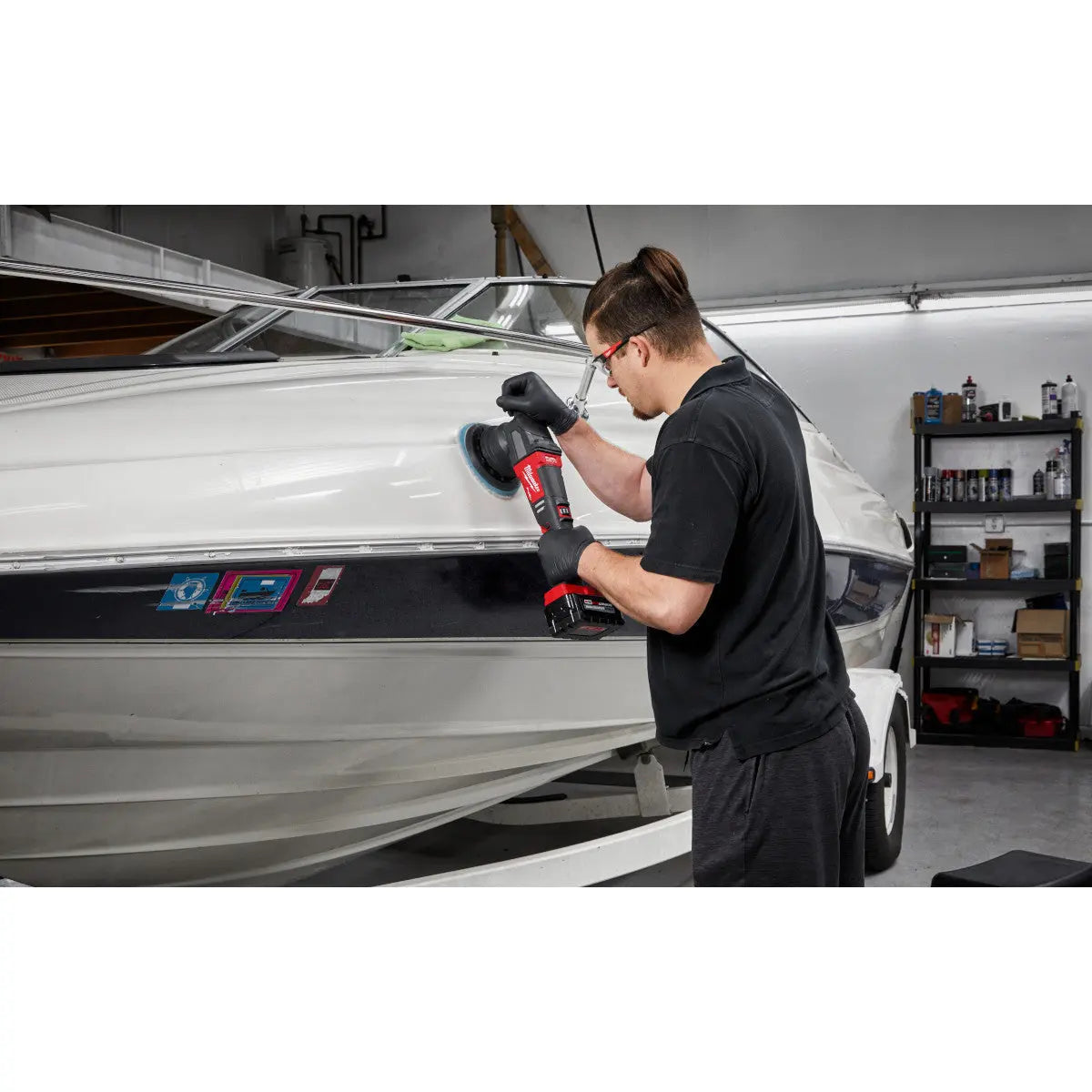 Milwaukee 2685-22HD - M18 FUEL™ 21mm Random Orbital Polisher Kit - Wise Line Tools