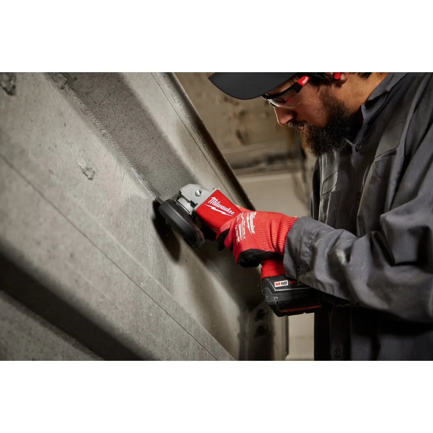 Milwaukee 2686-20 - M18™ Brushless 4-1/2" / 5" Cut-Off Grinder, Paddle Switch - Wise Line Tools
