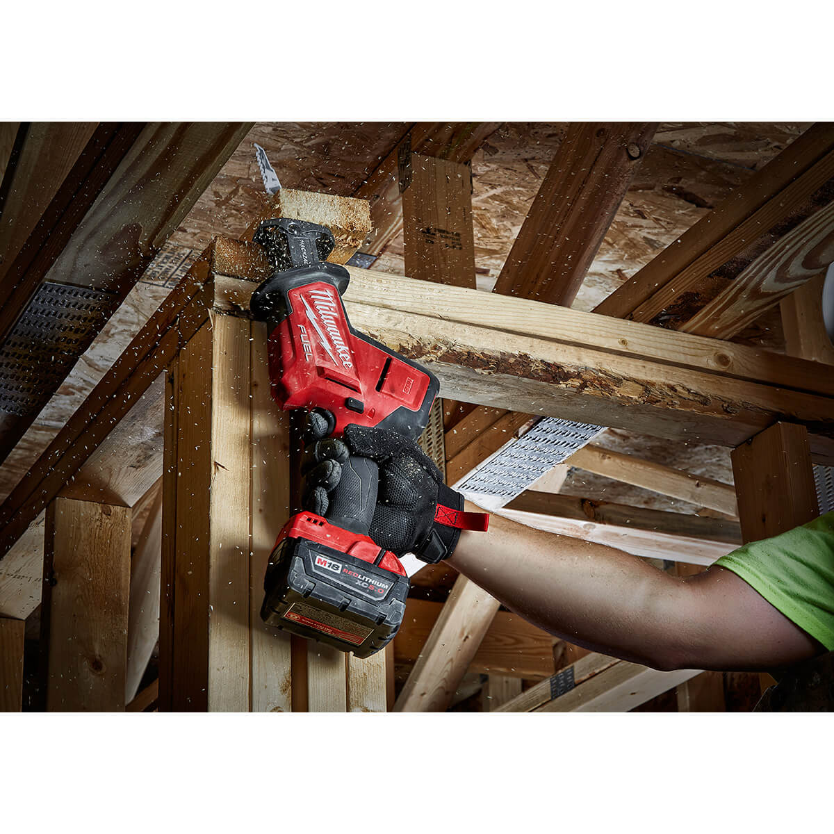 Milwaukee 2719-21 - M18 FUEL™ HACKZALL® Reciprocating Saw Kit - Wise Line Tools