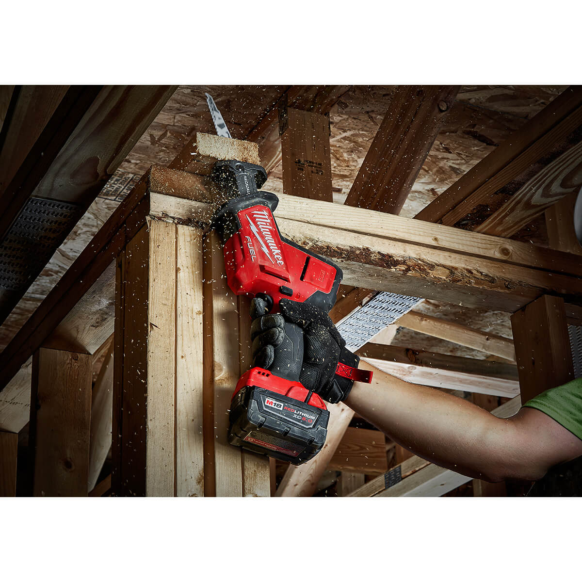 Milwaukee 2719-21 - M18 FUEL™ HACKZALL® Reciprocating Saw Kit - Wise Line Tools