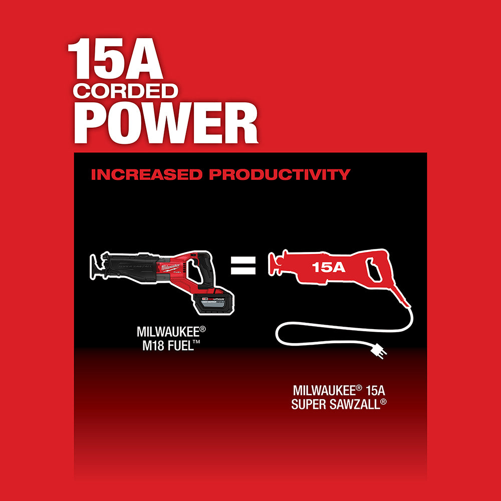 Milwaukee 2722-20 - M18 FUEL™ SUPER SAWZALL® - Wise Line Tools