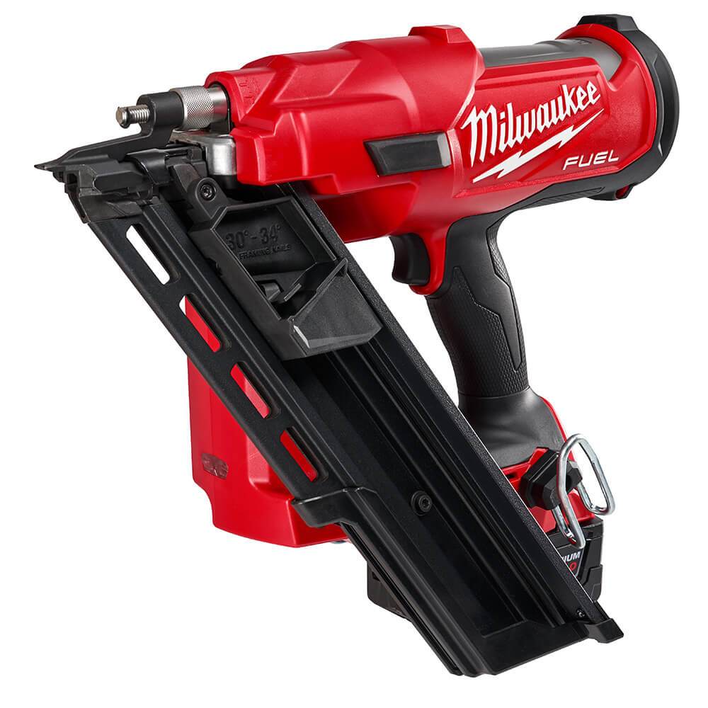 Milwaukee 2745-21 - M18 FUEL™ 30 Degree Framing Nailer Kit - Wise Line Tools