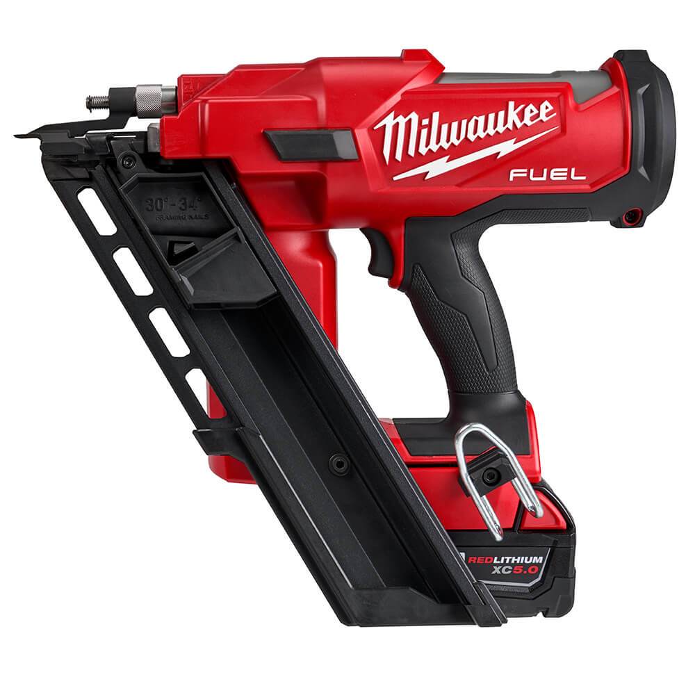 Milwaukee 2745-21 - M18 FUEL™ 30 Degree Framing Nailer Kit - Wise Line Tools