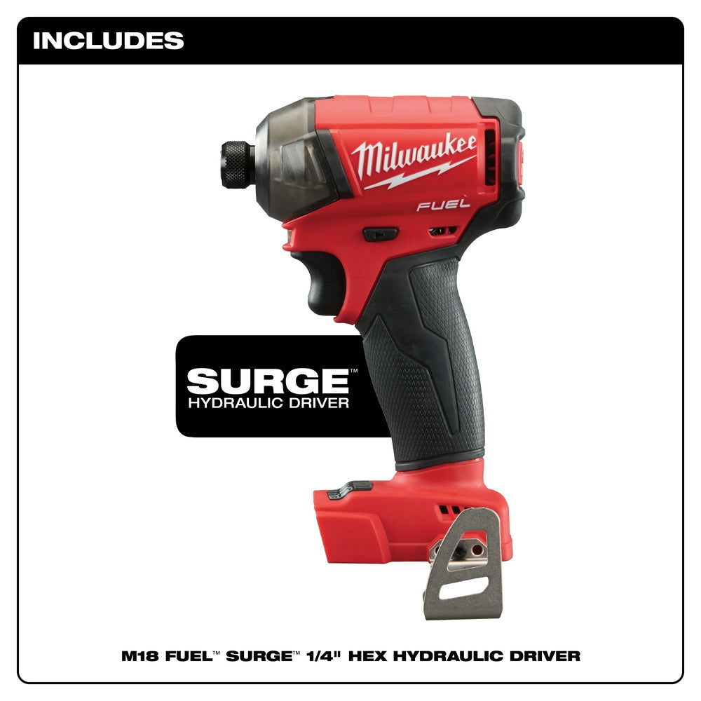 Milwaukee 2760-20 - M18 FUEL™ SURGE™ 1/4 in. Hex Hydraulic Driver - Wise Line Tools