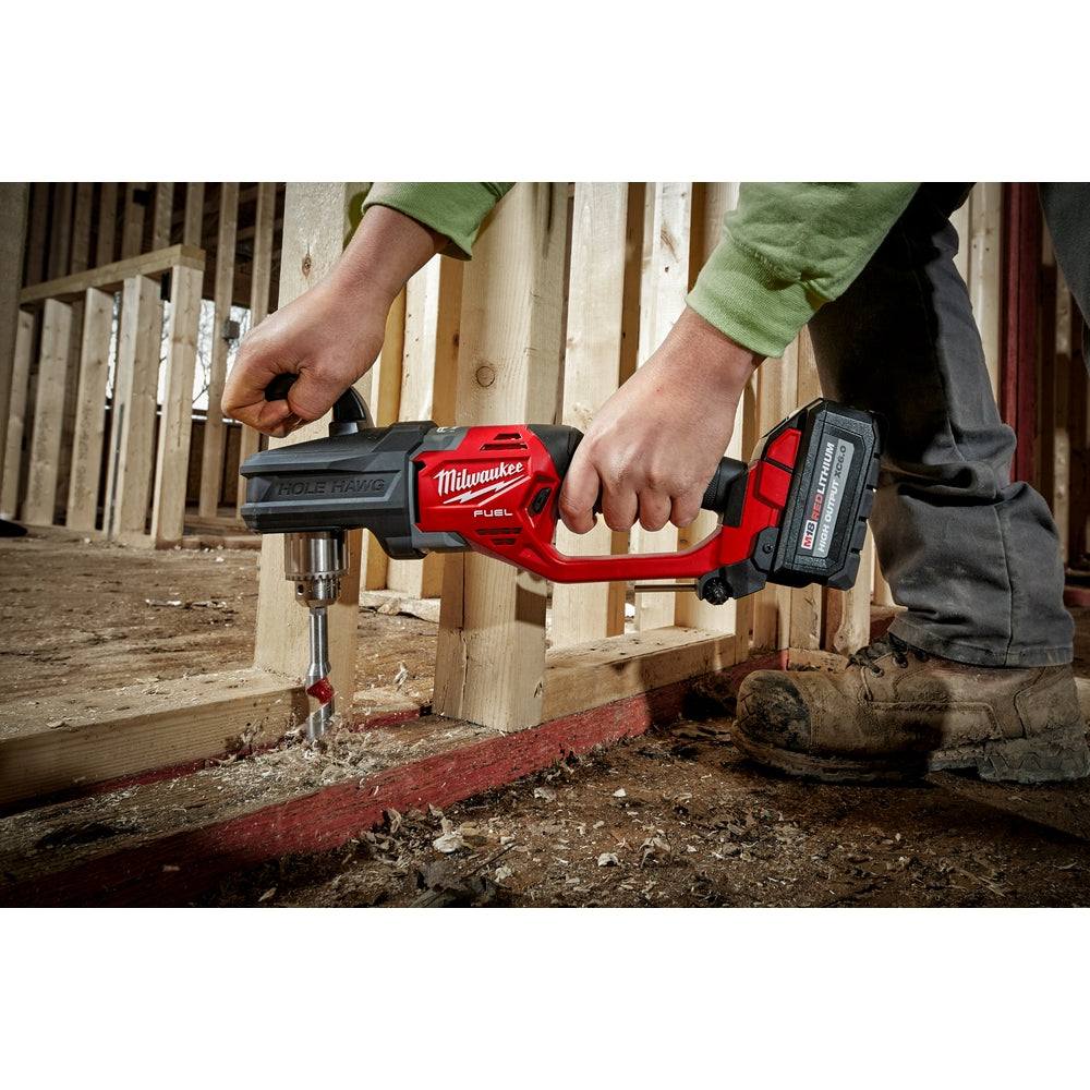 Milwaukee 2807-20 - M18 FUEL™ HOLE HAWG™ 1/2 in. Right Angle Drill - Wise Line Tools
