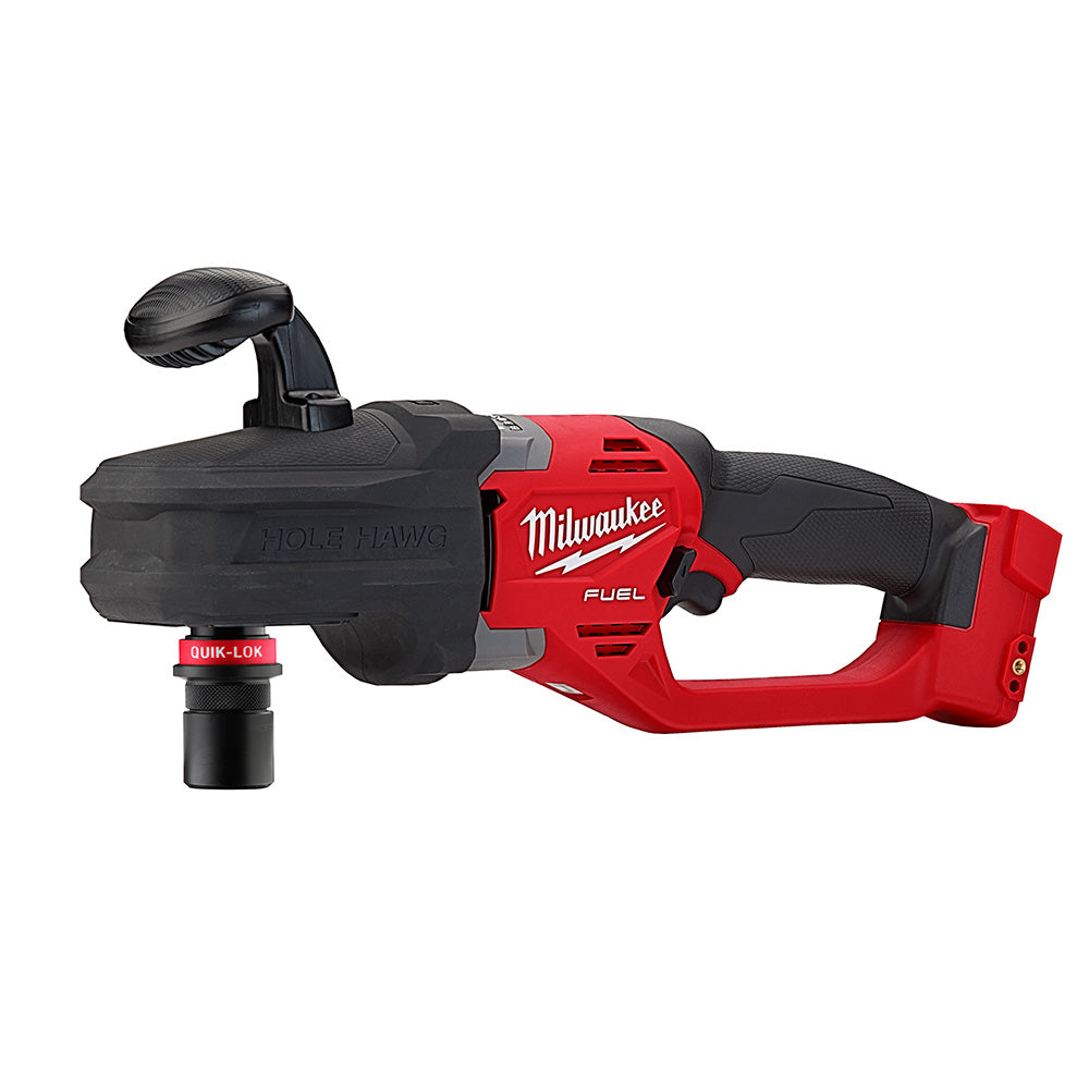 Milwaukee 2808-20 - M18 FUEL™ HOLE HAWG™ Right Angle Drill w/QUIK-LOK™ - Wise Line Tools