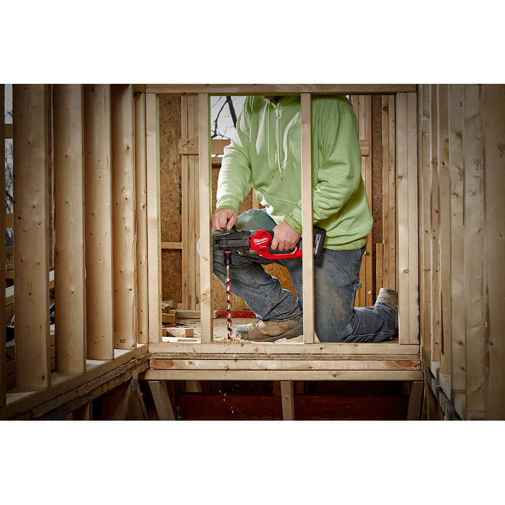 Milwaukee 2808-20 - M18 FUEL™ HOLE HAWG™ Right Angle Drill w/QUIK-LOK™ - Wise Line Tools