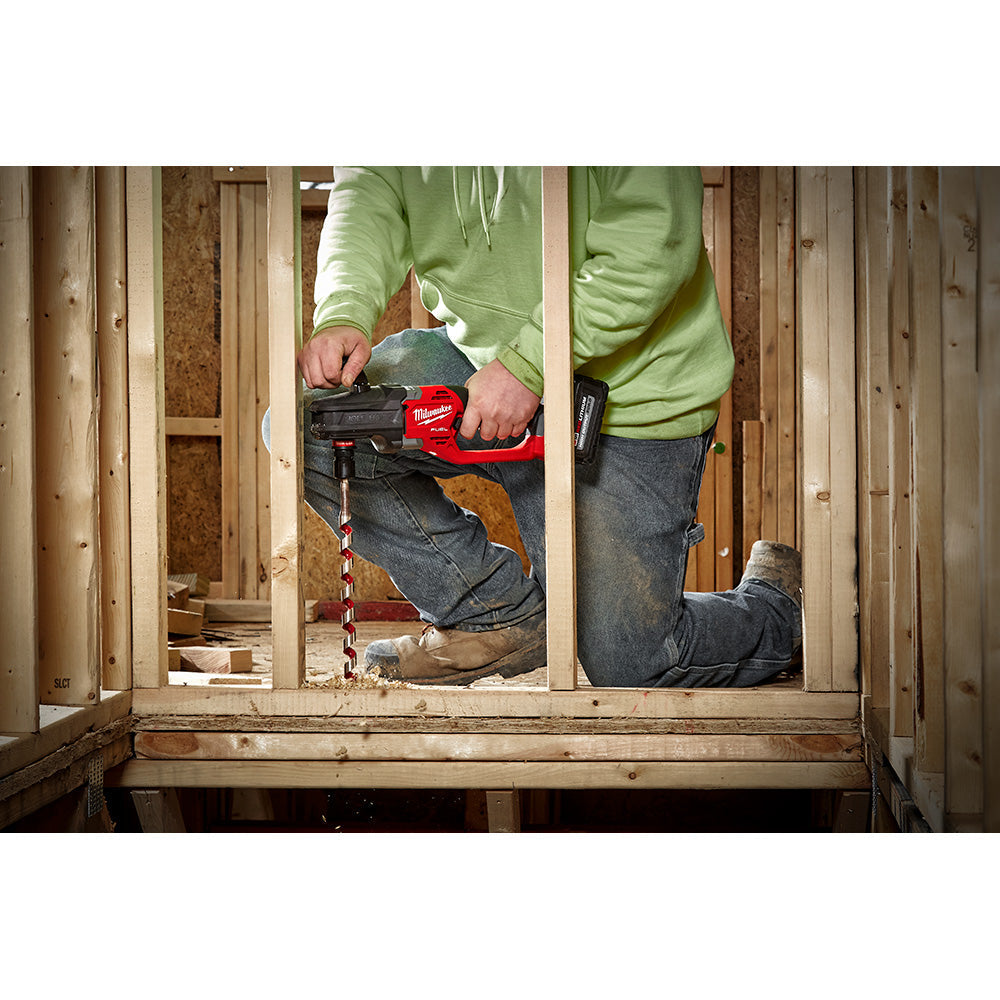 Milwaukee 2808-20 - M18 FUEL™ HOLE HAWG™ Right Angle Drill w/QUIK-LOK™ - Wise Line Tools