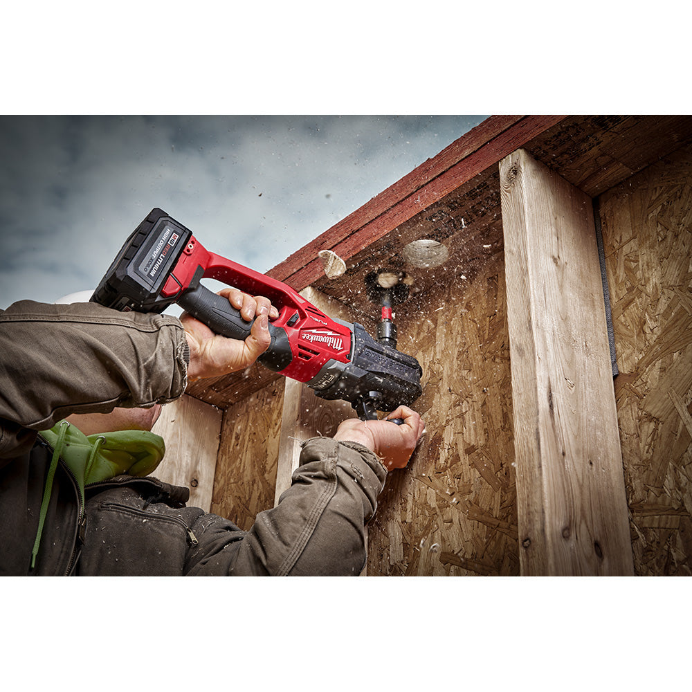 Milwaukee 2808-20 - M18 FUEL™ HOLE HAWG™ Right Angle Drill w/QUIK-LOK™ - Wise Line Tools