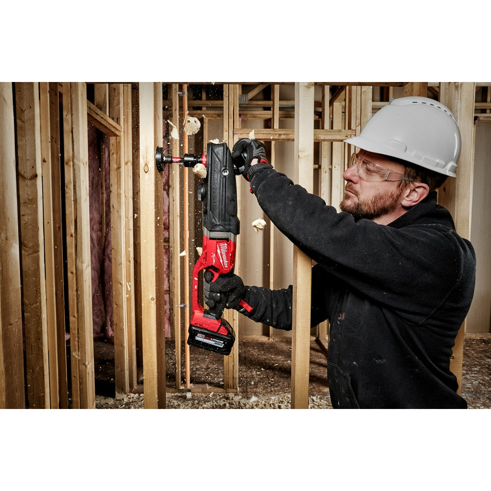 Milwaukee 2811-20 - M18 FUEL™ Super Hawg™ Right Angle Drill with QUIK-LOK™ - Wise Line Tools