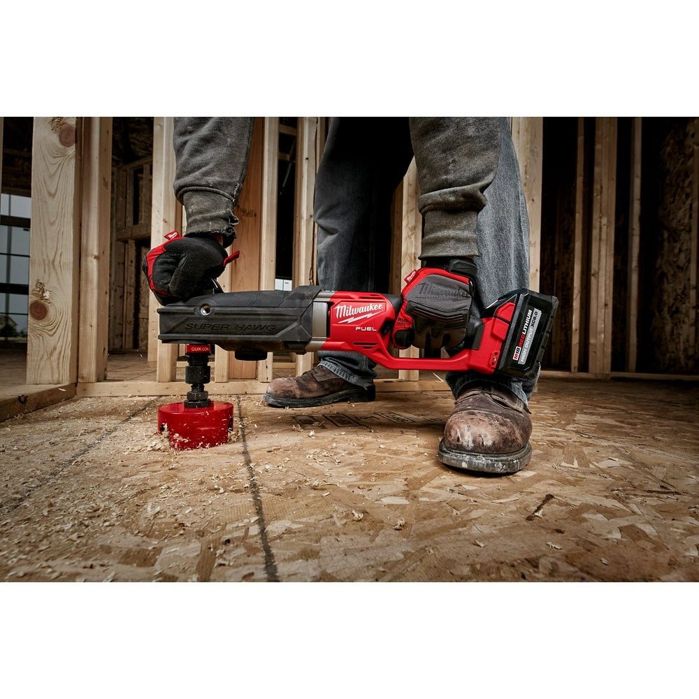 Milwaukee 2811-20 - M18 FUEL™ Super Hawg™ Right Angle Drill with QUIK-LOK™ - Wise Line Tools