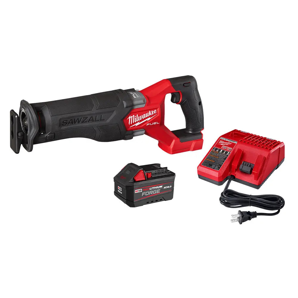 Milwaukee 2821-21F - M18 FUEL™ SAWZALL® Kit w/M18™ REDLITHIUM™ FORGE™ XC6.0 Battery Pack - Wise Line Tools