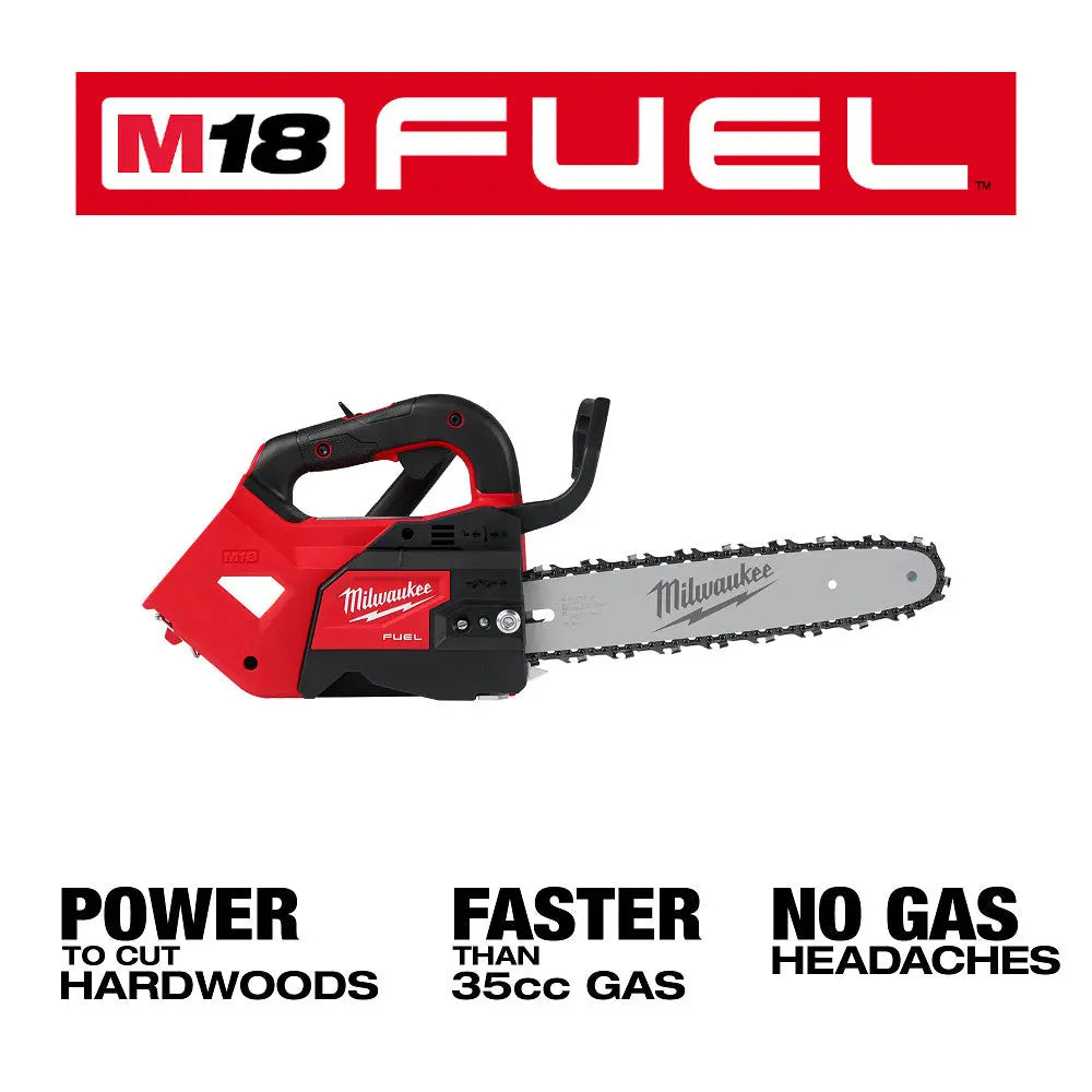 Milwaukee 2826-20C - M18 FUEL™ 12" Top Handle Chainsaw - Wise Line Tools