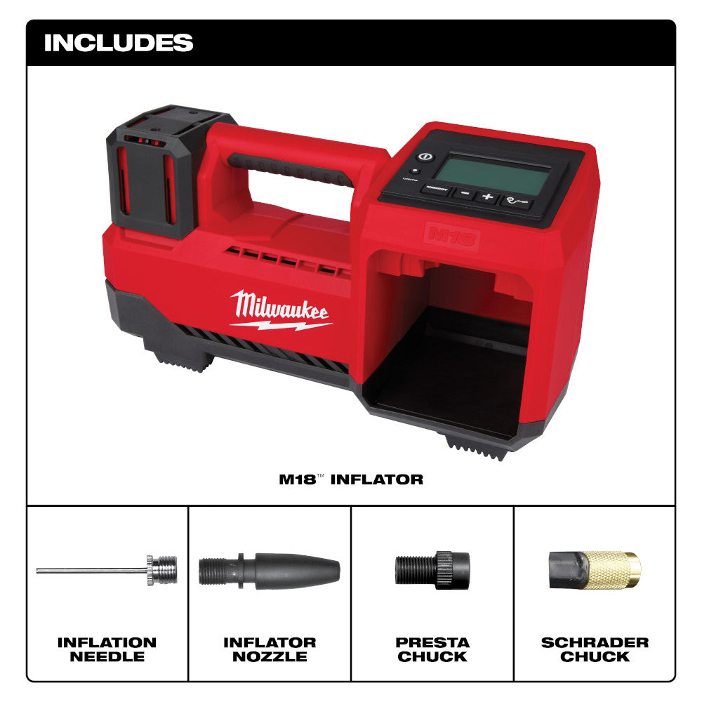 Milwaukee 2848-20 - M18™ Inflator - Wise Line Tools