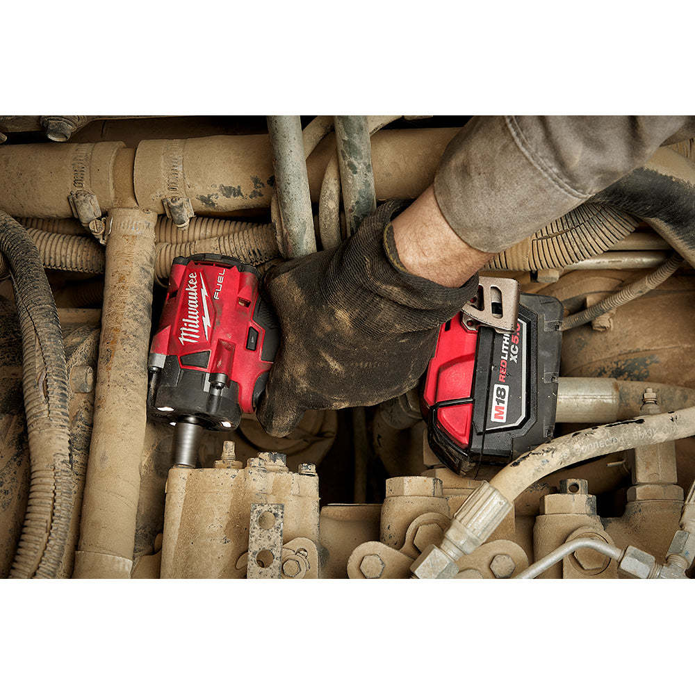 Milwaukee 2854-20 - M18 FUEL™ 3/8 Compact Impact Wrench w/ Friction Tool - Wise Line Tools