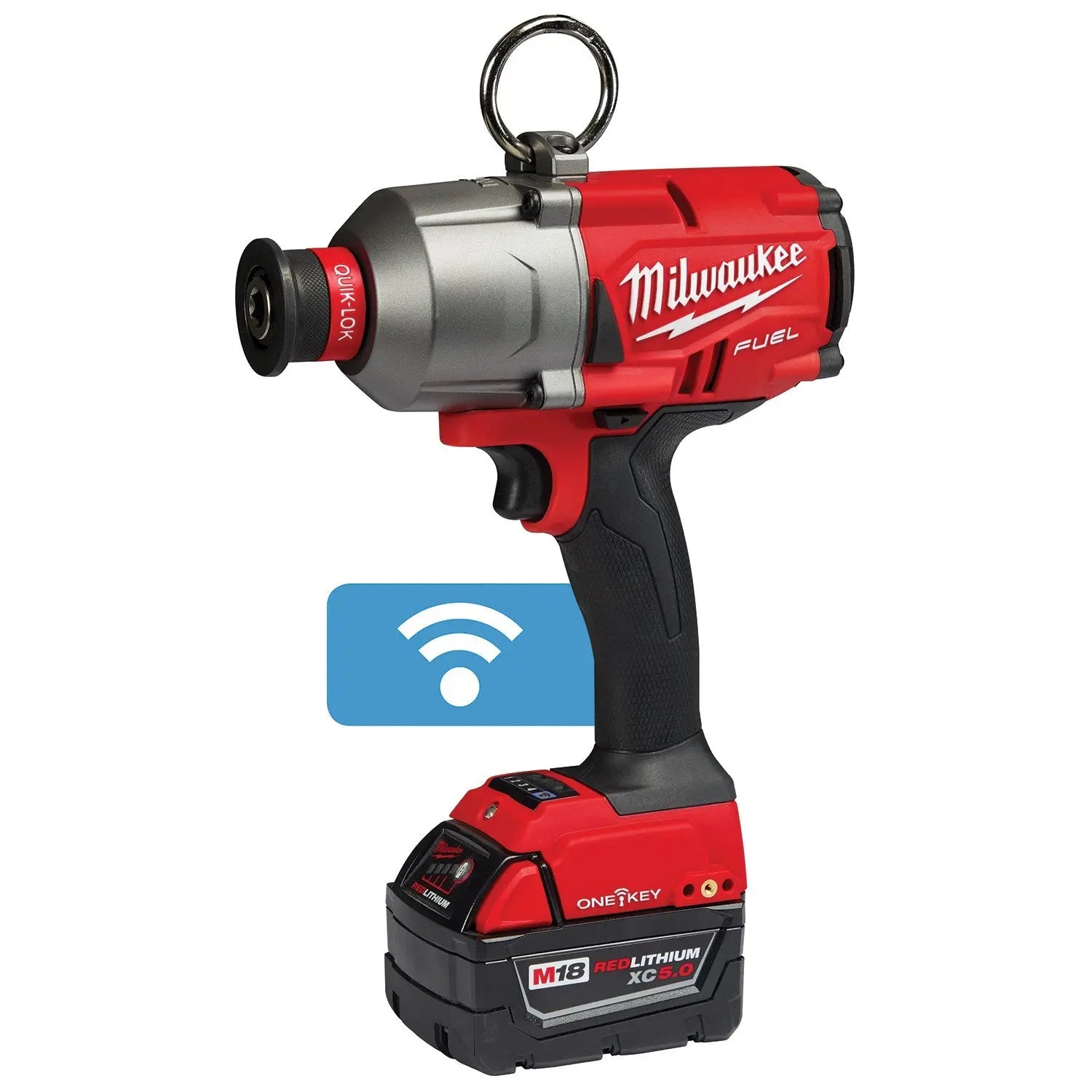 Milwaukee 2865-22 - M18 FUEL™ 7/16 in. Hex Utility HTIW w/ ONE-KEY™ Kit - Wise Line Tools