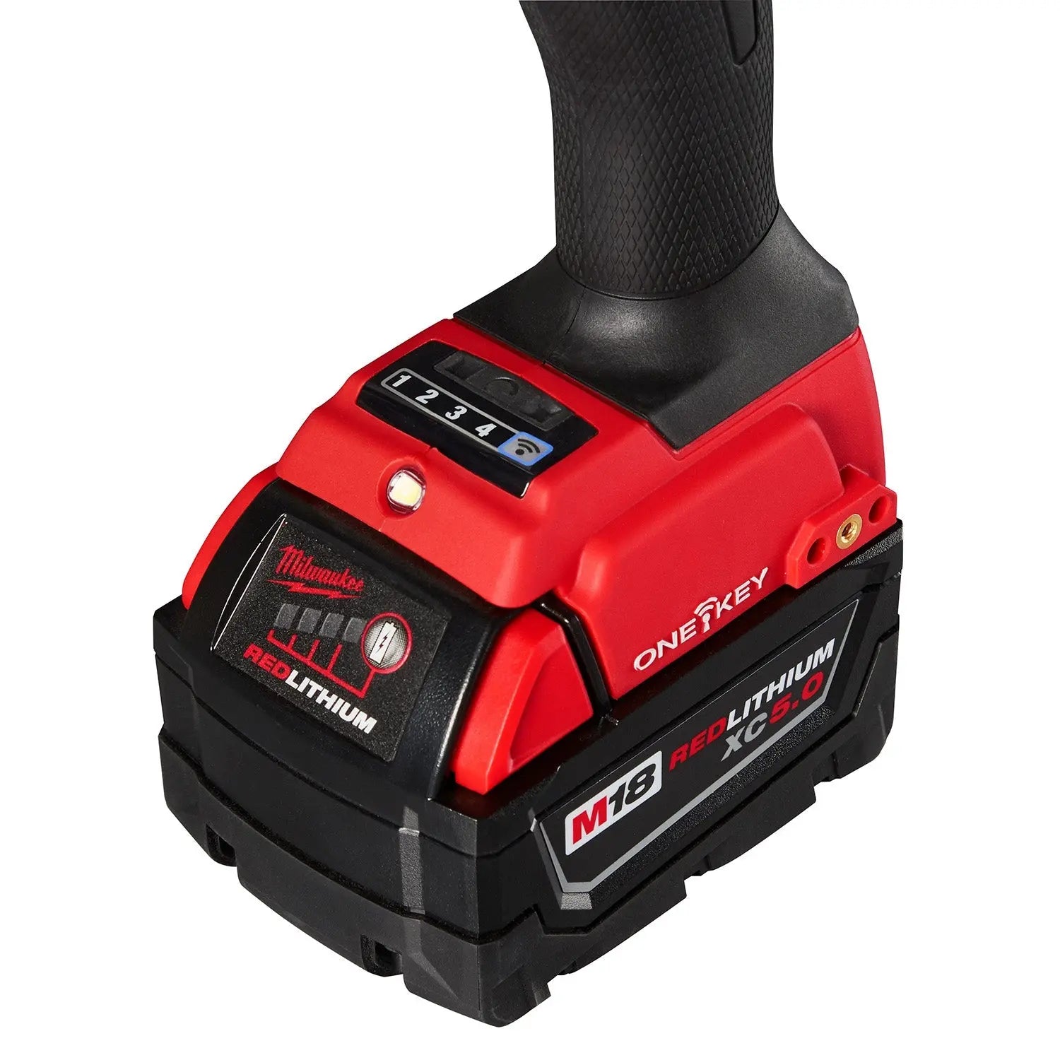 Milwaukee 2865-22 - M18 FUEL™ 7/16 in. Hex Utility HTIW w/ ONE-KEY™ Kit - Wise Line Tools