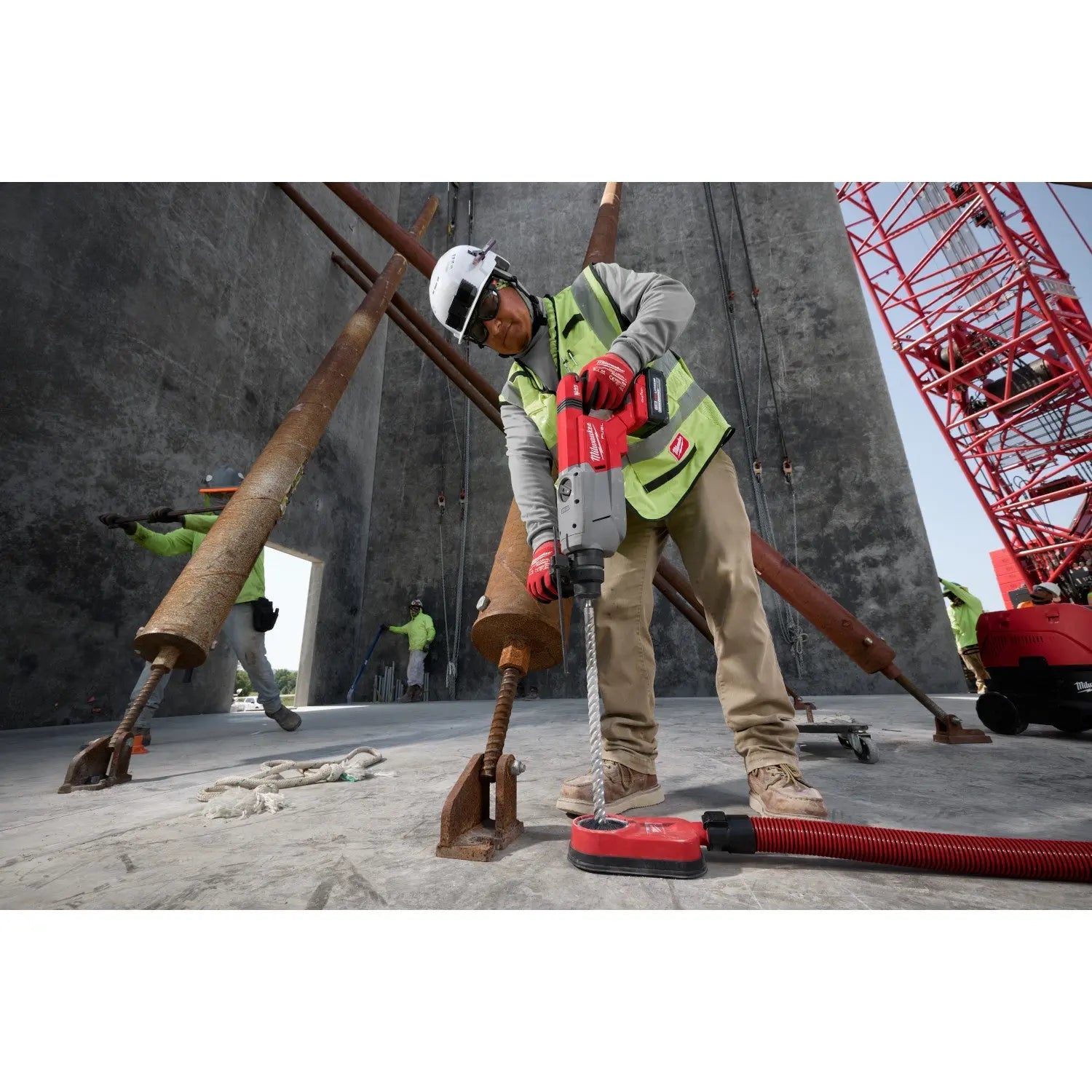 Milwaukee 2916-20 - M18 FUEL™ 1-1/4" SDS Plus D-Handle Rotary Hammer w/ ONE-KEY™ - Wise Line Tools