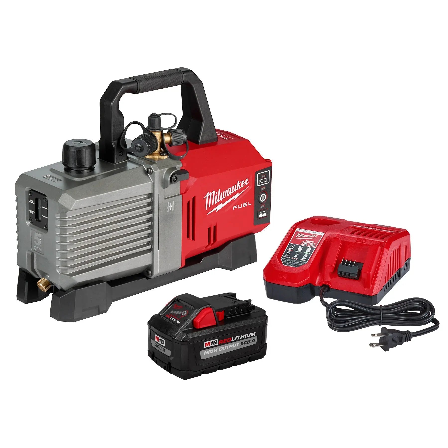 Milwaukee 2941-21 - M18 FUEL™ 5 CFM Vacuum Pump Kit - Wise Line Tools