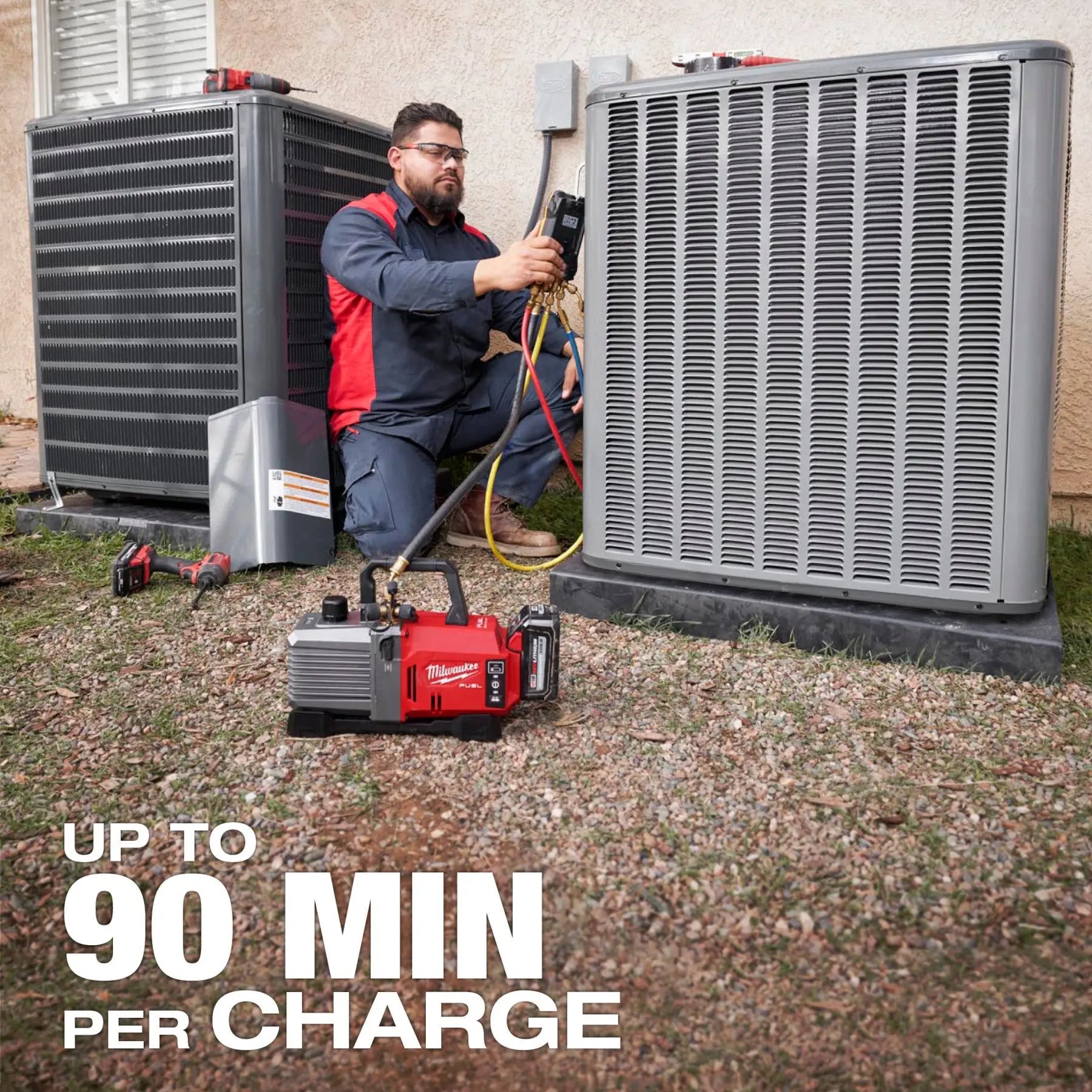 Milwaukee 2941-21 - M18 FUEL™ 5 CFM Vacuum Pump Kit - Wise Line Tools