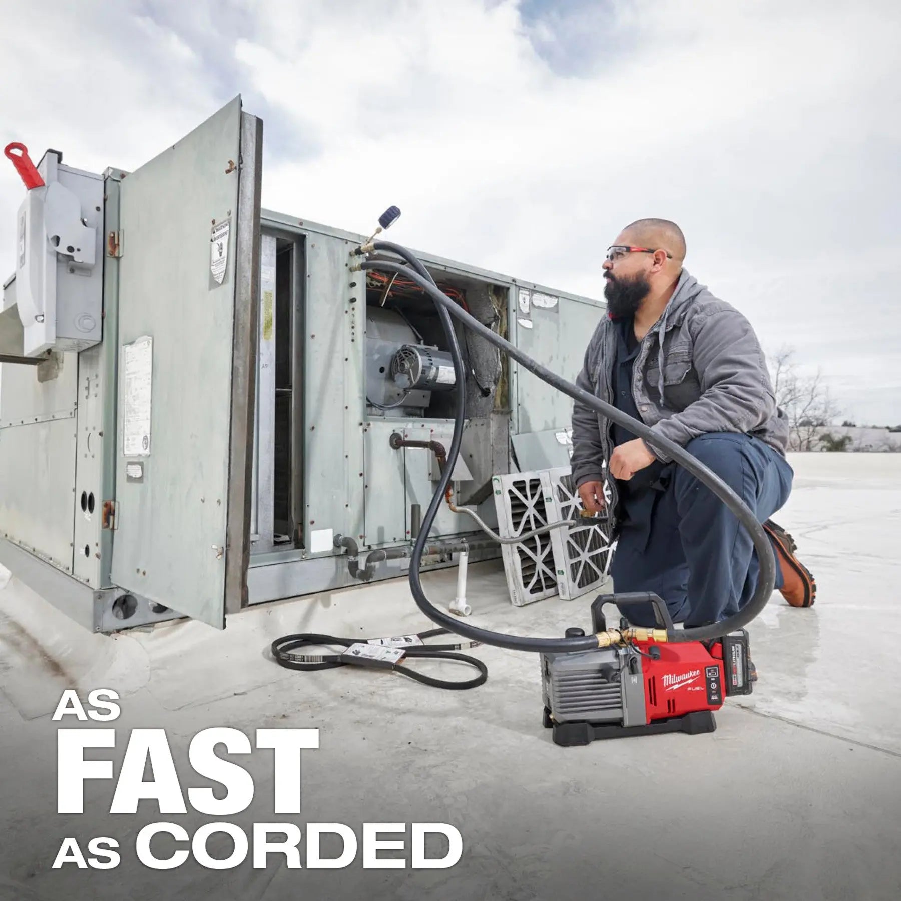 Milwaukee 2941-21 - M18 FUEL™ 5 CFM Vacuum Pump Kit - Wise Line Tools