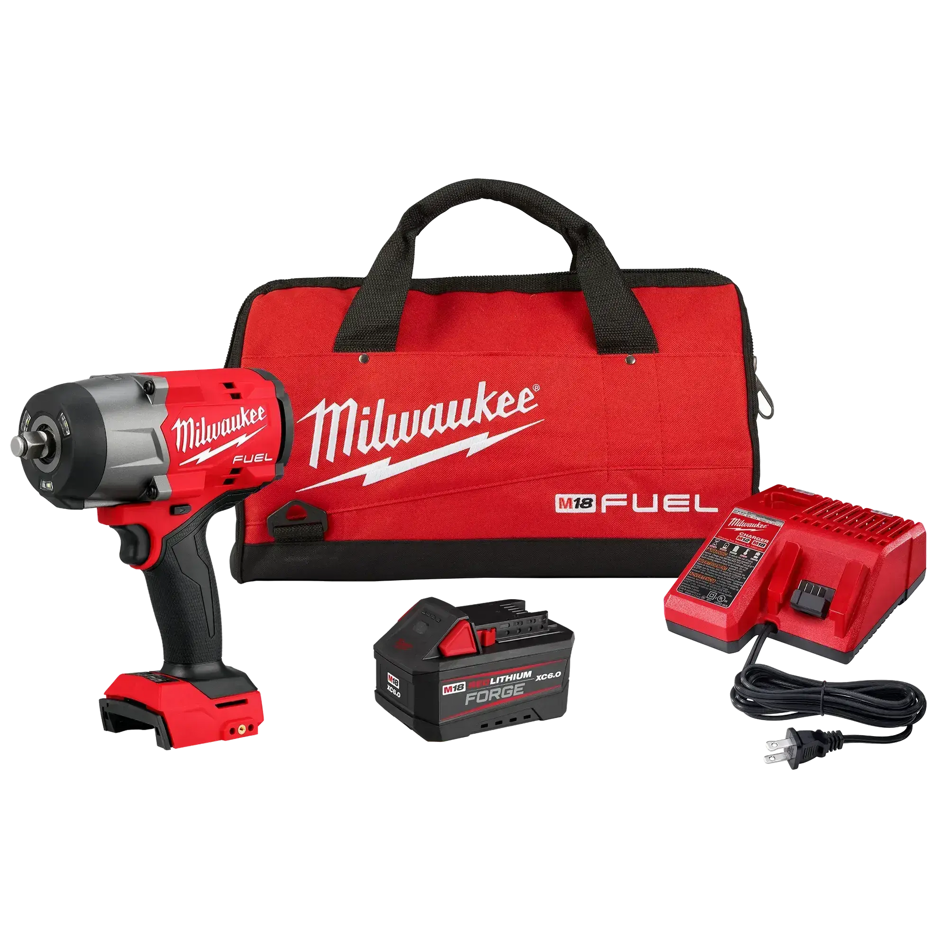 Milwaukee 2967-21F - M18 FUEL™ 1/2" High Torque Impact wrench With Forge 6AH Battery - Wise Line Tools