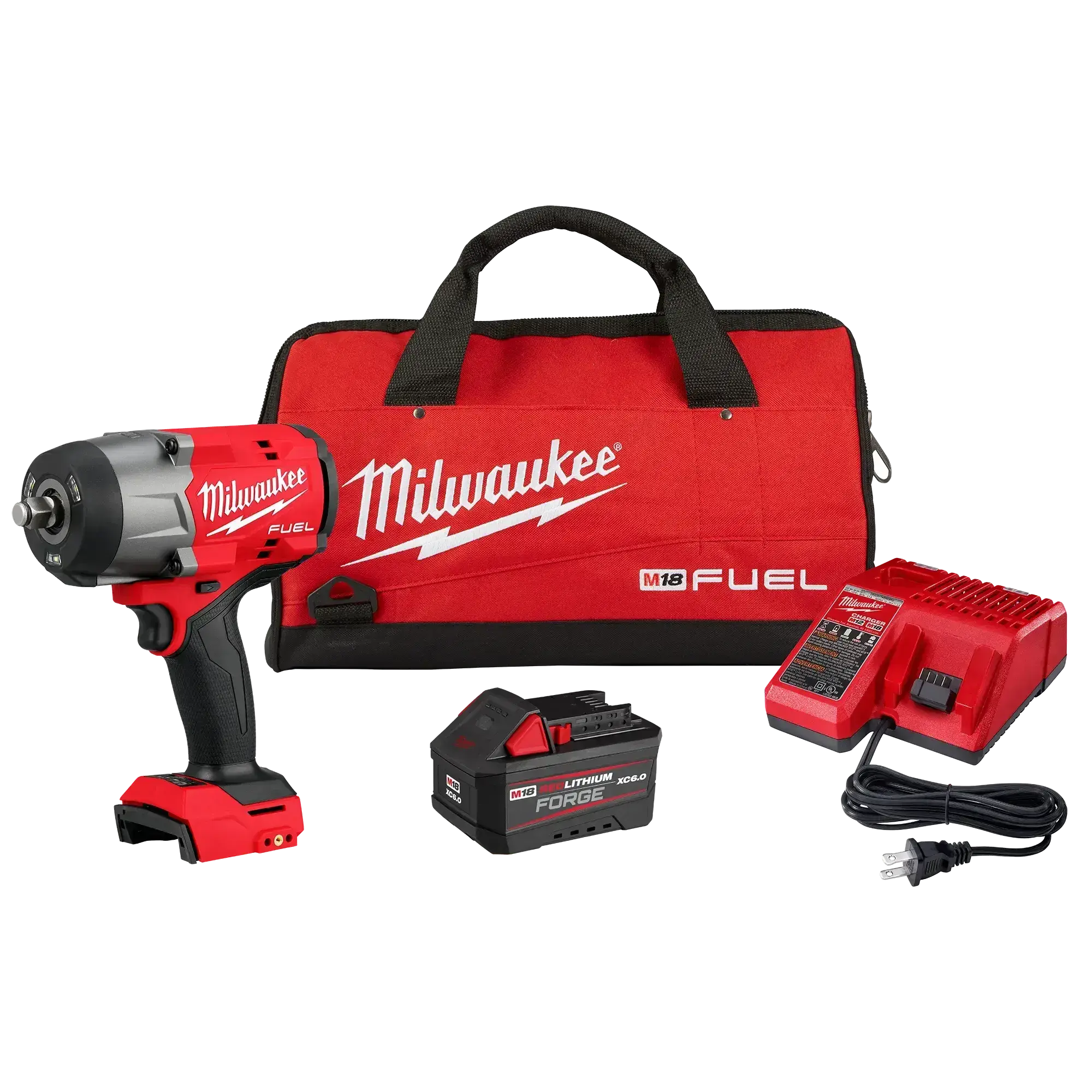 Milwaukee 2967-21F - M18 FUEL™ 1/2" High Torque Impact wrench With Forge 6AH Battery - Wise Line Tools