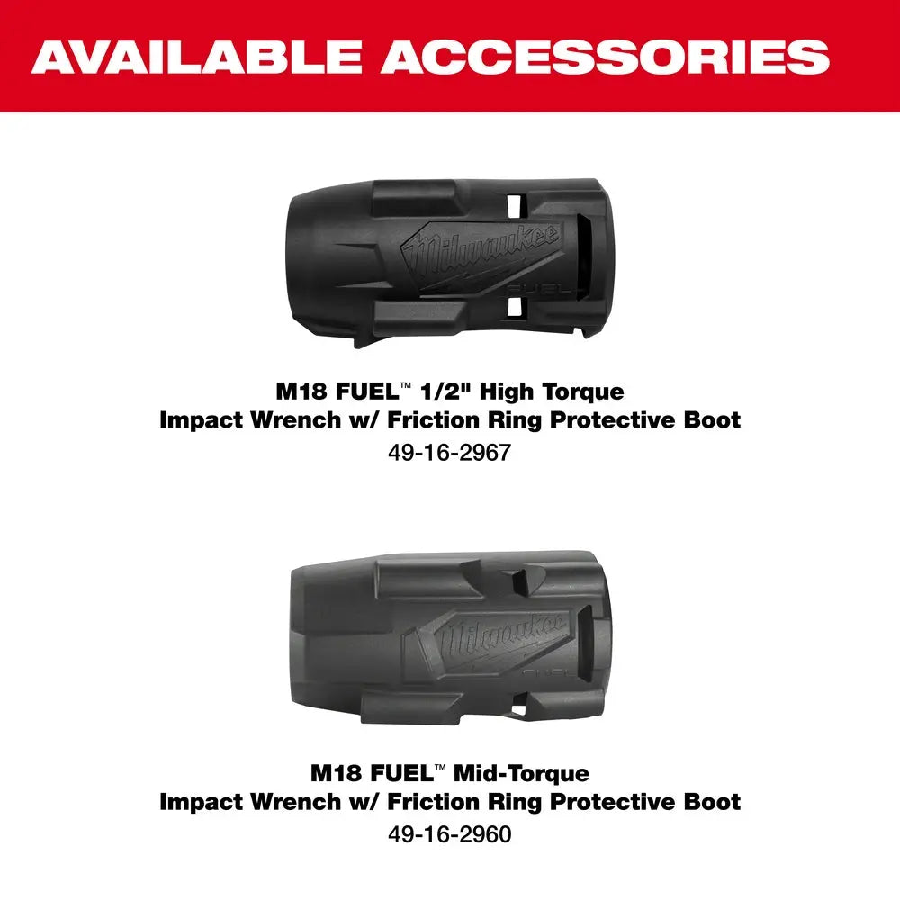 Milwaukee 3010-22 - M18 FUEL™ 1/2" HTIW & 3/8" MTIW Automotive Combo Kit - Wise Line Tools