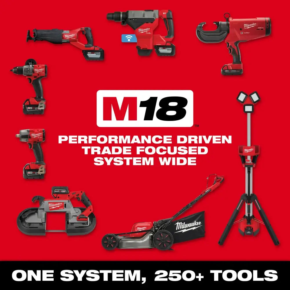 Milwaukee 3010-22 - M18 FUEL™ 1/2" HTIW & 3/8" MTIW Automotive Combo Kit - Wise Line Tools