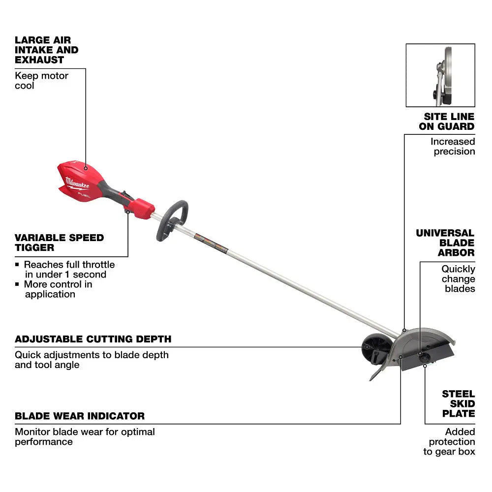 Milwaukee 3011-20 - M18 FUEL™  Edger - Wise Line Tools