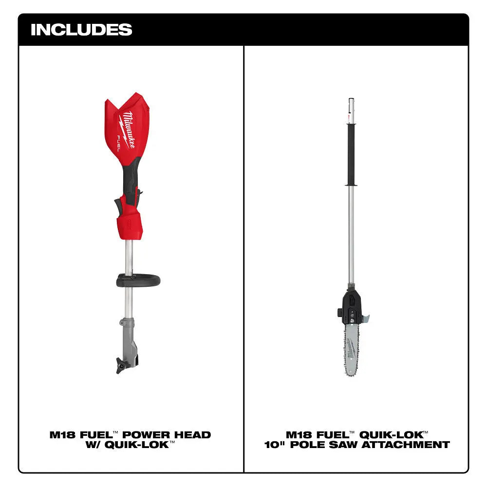 Milwaukee 3016-20PS - M18 FUEL™ Pole Saw w/ QUIK-LOK™ - Wise Line Tools
