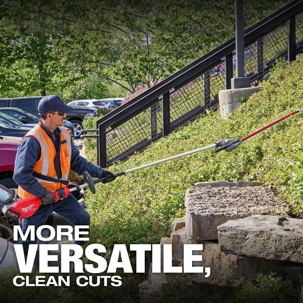 Milwaukee 3035-21 - M18 FUEL™ Extended Pole Articulating Hedge Trimmer Kit - Wise Line Tools