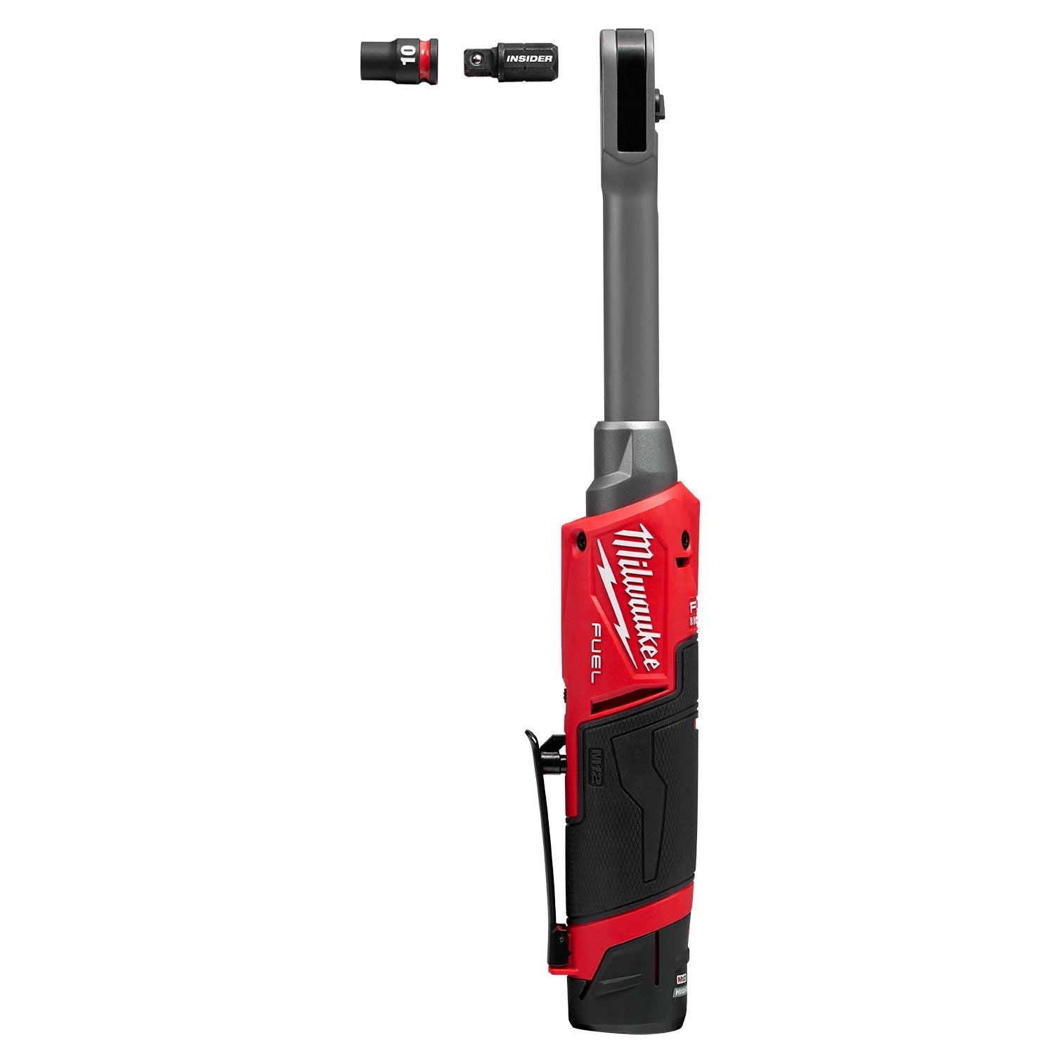 Milwaukee 3050-21 - M12 FUEL™ INSIDER™ Extended Reach Box Ratchet Kit - Wise Line Tools