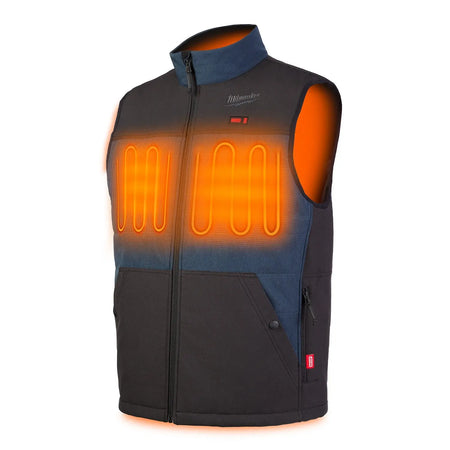 Milwaukee 305BL-202X - M12™ Heated AXIS™ Vest Blue 2X - Wise Line Tools