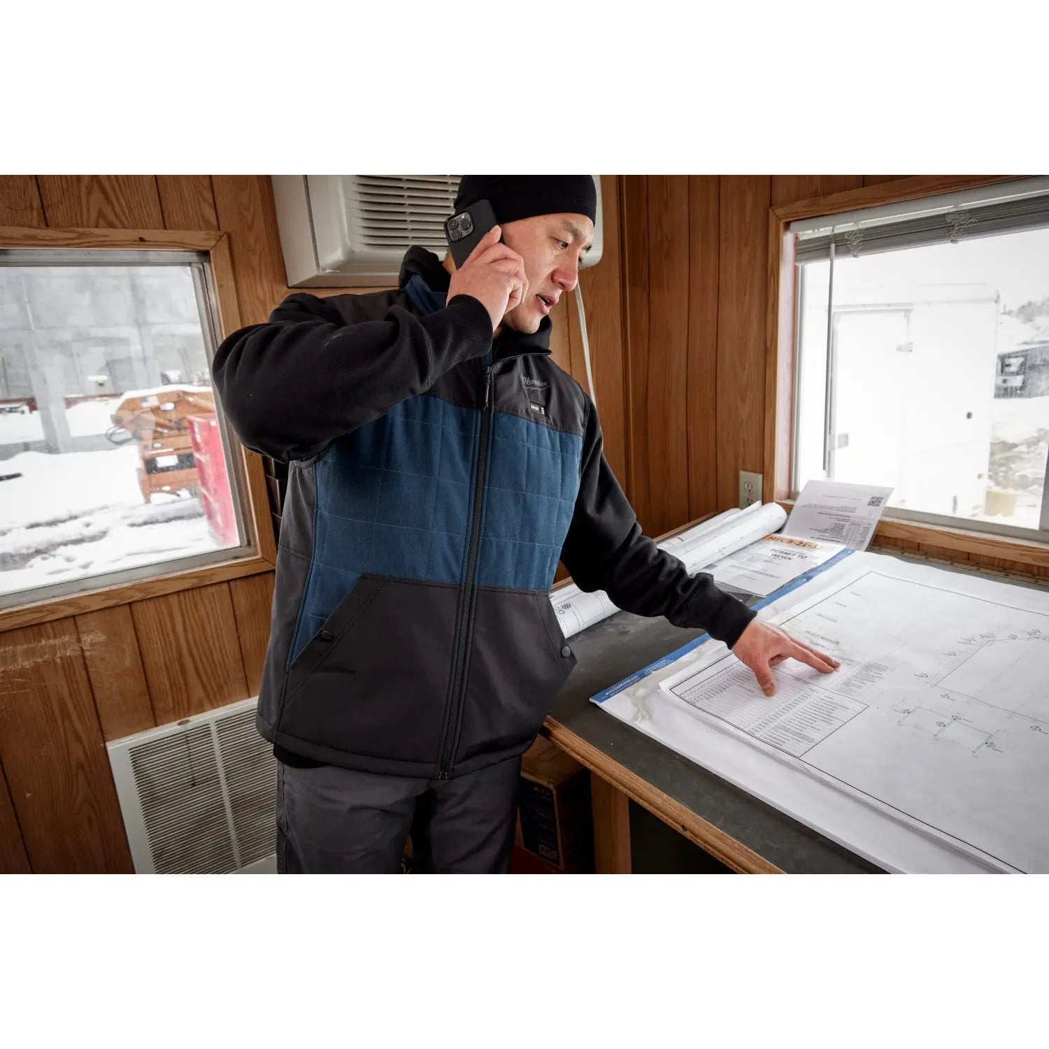 Milwaukee 305BL-202X - M12™ Heated AXIS™ Vest Blue 2X - Wise Line Tools