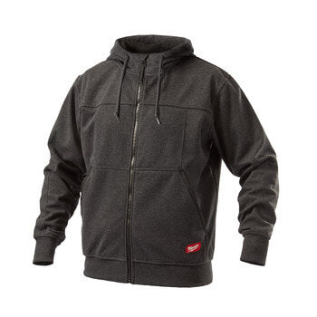 Milwaukee 311B  -   "No Days Off" Black Hooded Sweatshirt - Wise Line Tools